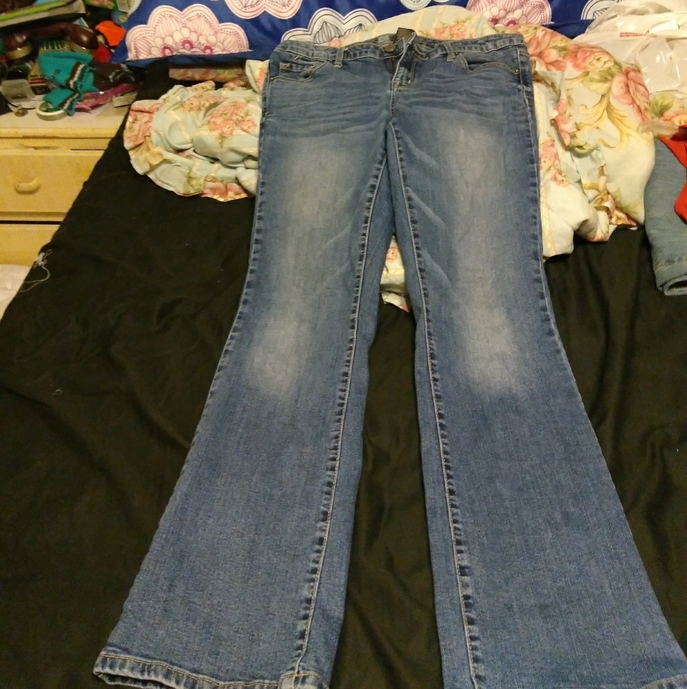 Modern boot cut jeans